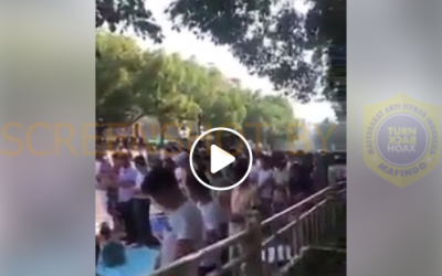 حقيقة فيديو خروج الصينيين للصلاة في الشوارع بسبب كورونا