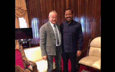 The truth of the picture of Naguib Sawiris with the Ethiopian Prime Minister