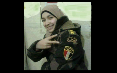 حقيقة وفاة ضابطة في الجيش المصري في انفجار عبوة ناسفة بسيناء