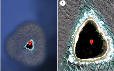 هذه صورة جزيرة فوستوك المكتشفة منذ 200 سنة وليس جزيرة ظهرت من العدم فجأة