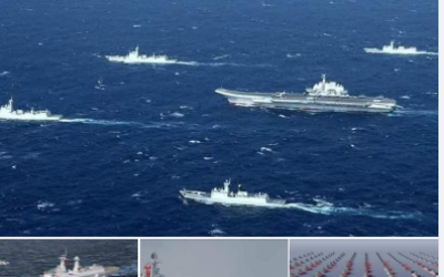 الصين لم تعلن دخول سفنها الحربية إلى تايوان والصور المنشورة قديمة