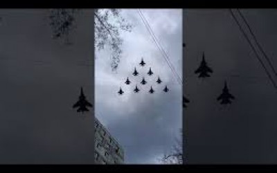 حقيقة فيديو تحليق طائرات روسية على ارتفاع منخفض داخل أوكرانيا