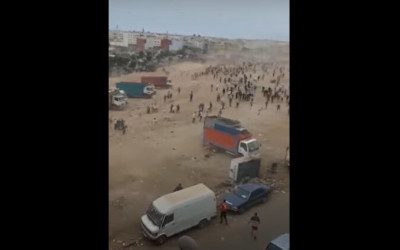 فيديو سرقة سوق الأغنام من المغرب وليس مصر