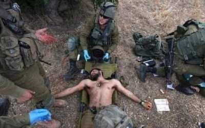هذه الصورة من تدريب اسرائيلي ولا علاقة لها باشتباكات الحدود