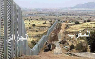 حقيقة بناء حائط بين المغرب والجزائر