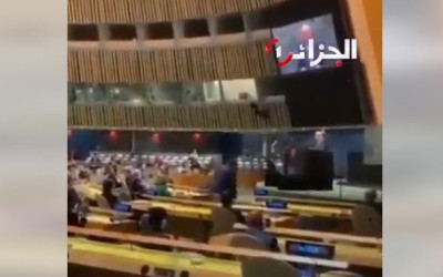 حقيقة انسحاب سفير إسرائيلي بالأمم المتحدة وسط الخطاب الجزائري