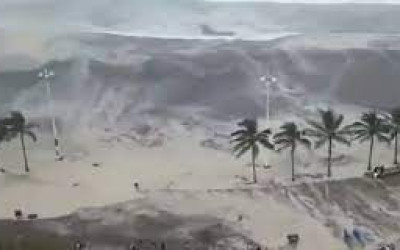 فيديو "تسونامي يضرب شواطئ تركيا" قديم من جنوب أفريقيا