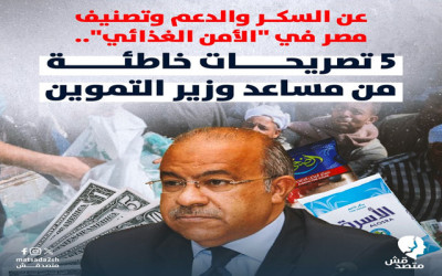 عن السكر والدعم وتصنيف مصر في "الأمن الغذائي".. 5 تصريحات خاطئة من مساعد وزير التموين