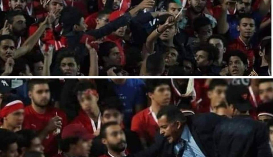 الشاب الذي قبض عليه بعد رفع علم فلسطين في ستاد القاهرة لم يتهم بمحاولة تفجيره