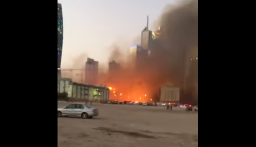 فيديو حرائق الكويت بسبب ارتفاع درجات الحرارة قديم منذ 4 سنوات