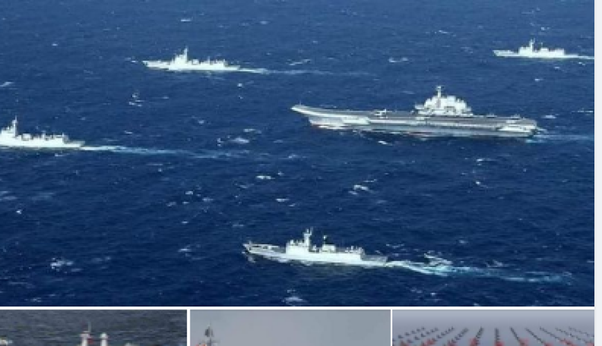 الصين لم تعلن دخول سفنها الحربية إلى تايوان والصور المنشورة قديمة