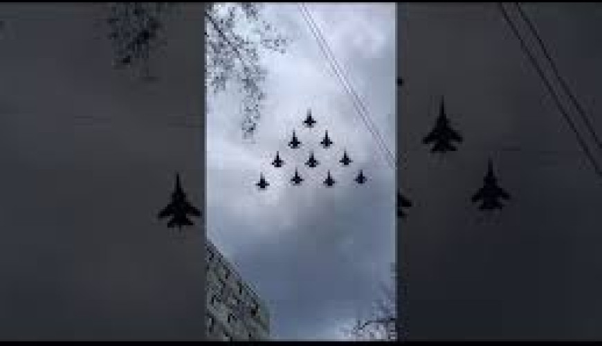حقيقة فيديو تحليق طائرات روسية على ارتفاع منخفض داخل أوكرانيا