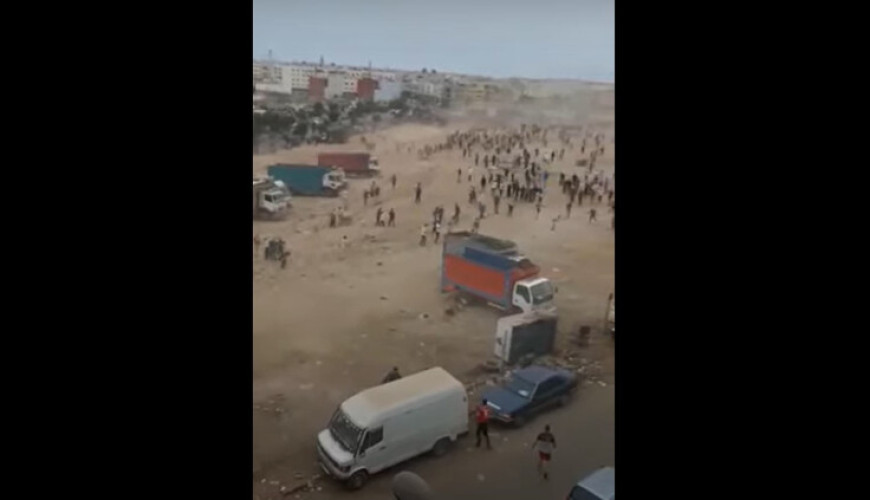 فيديو سرقة سوق الأغنام من المغرب وليس مصر