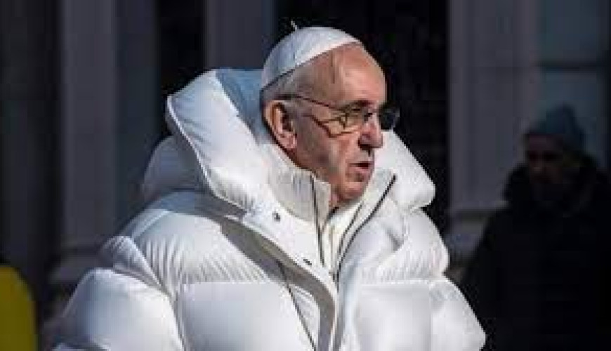 صور البابا فرانسيس بالأزياء الشبابية أُعدت بواسطة برنامج ذكاء اصطناعي