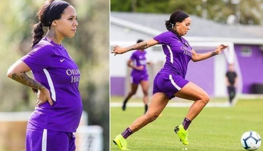 حقيقة صور "لاعبة تشيلسي التي تتصدر قائمة هدافي الدوري وهي حامل في السادس"