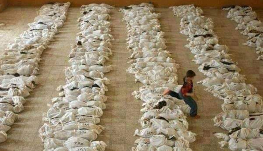 حقيقة جثث 1000 طفل سوري ماتوا بأسلحة كيماوية
