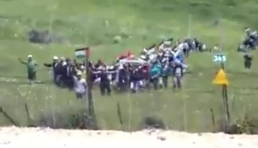 حقيقة فيديو الأردنيين الذين يعبرون الحدود إلى فلسطين